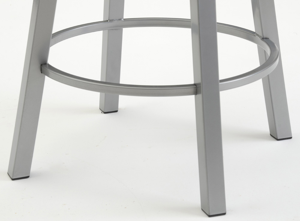 Pair of Amisco "Derek" Swivel Bar Stools