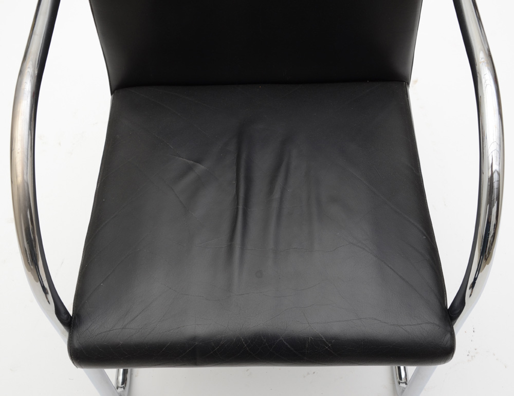 "Brno" Style Cantilevered Chair