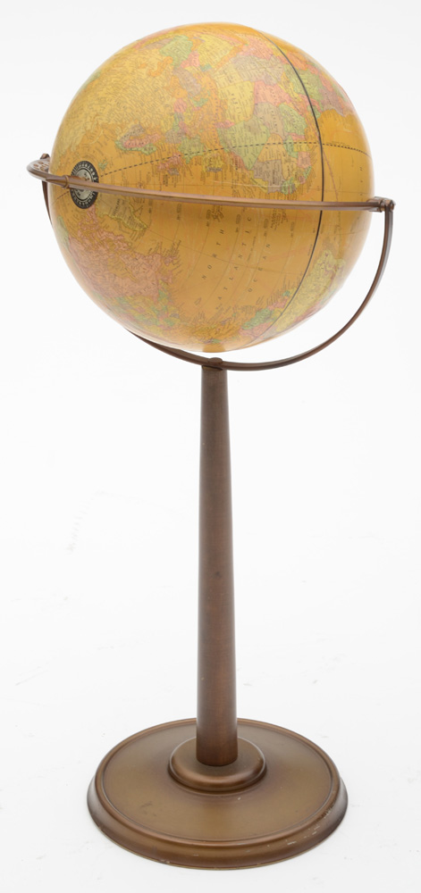 1960s Vintage Globe on Stand