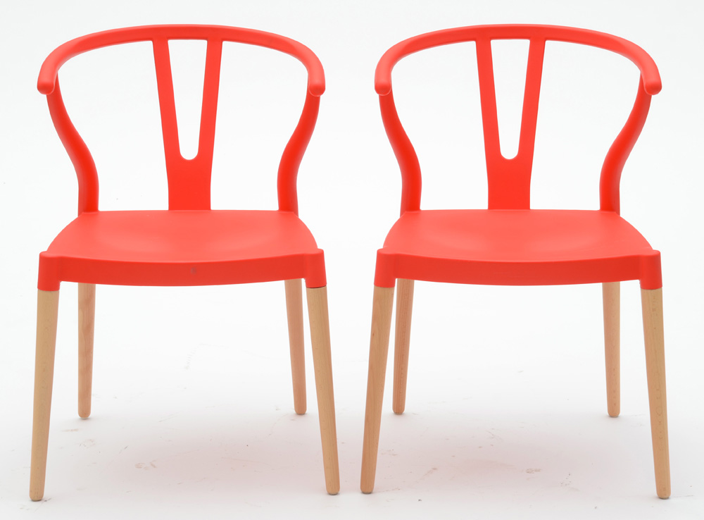 Pair of Wade Logan "Mustang" Armchairs