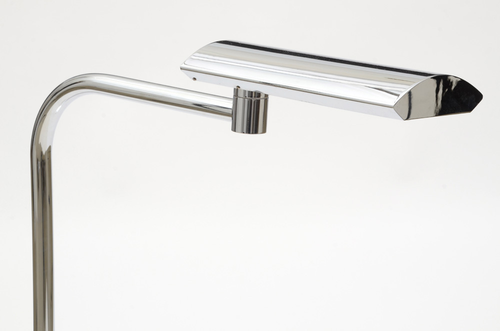 Chromed Fluorescent Floor Lamp