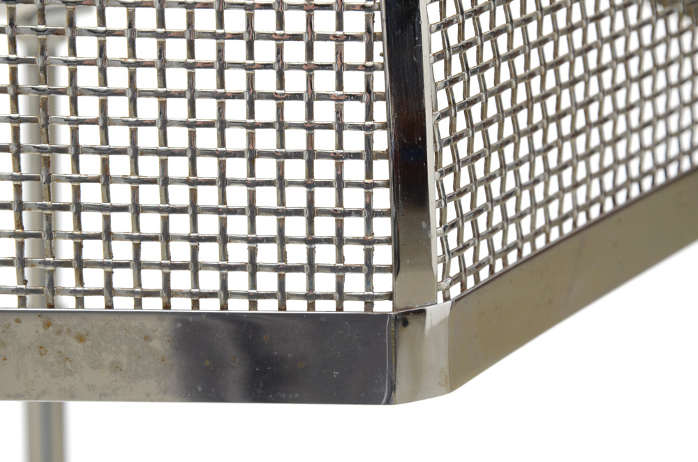 Vintage Chromed Modernist Floor Lamp