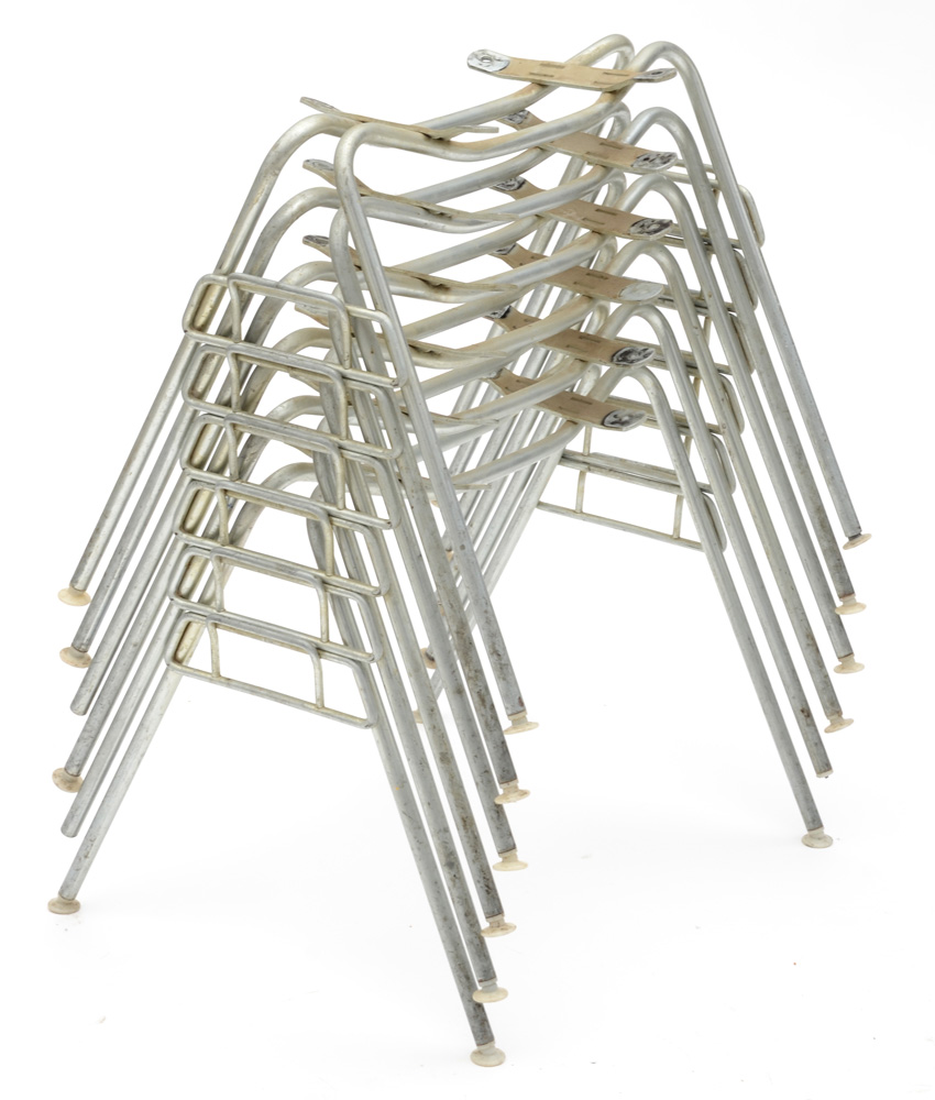 Set of Eames for Herman Miller Stacking Chair Bases