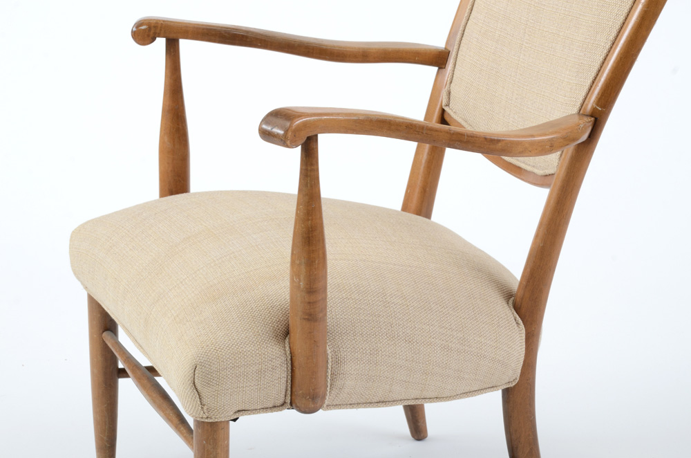 High-Backed Armchair by Ed Wormley for Drexel