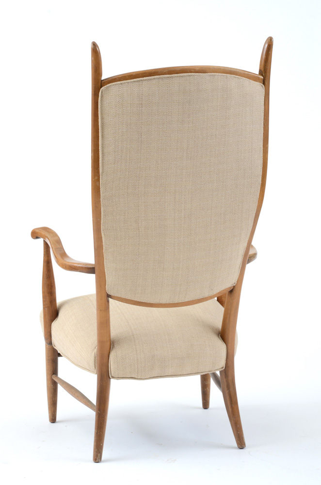 High-Backed Armchair by Ed Wormley for Drexel