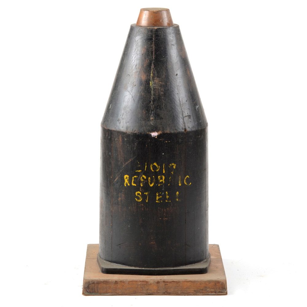 Republic Steel Wooden Factory Mold