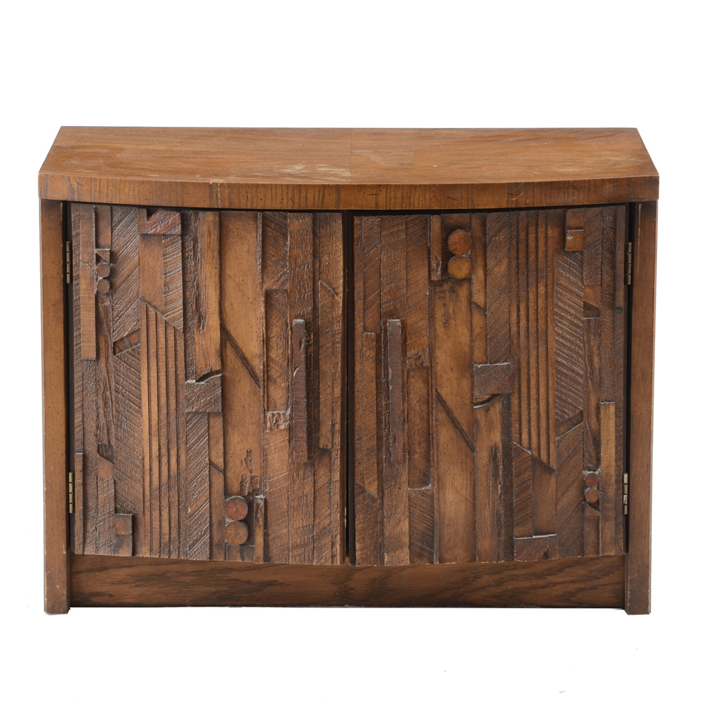 Brutalist Nightstand by Lane Furniture