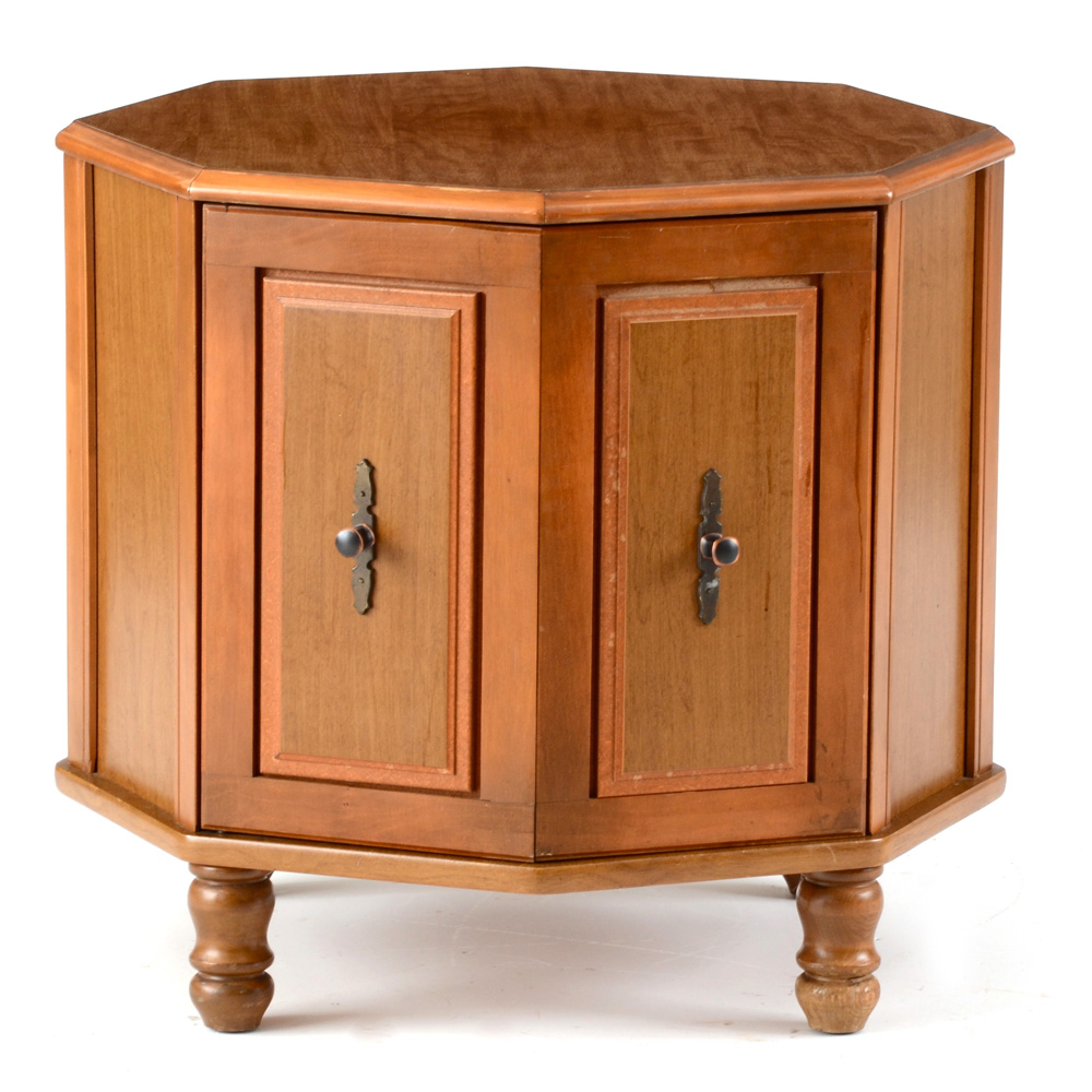 Octagonal End Table