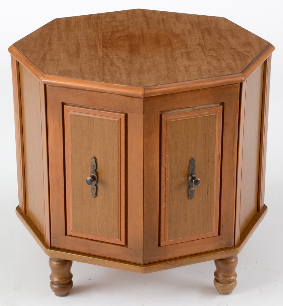 Octagonal End Table