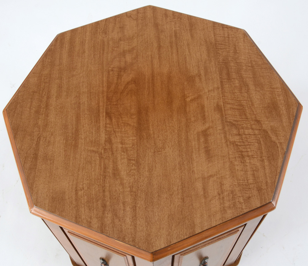 Octagonal End Table