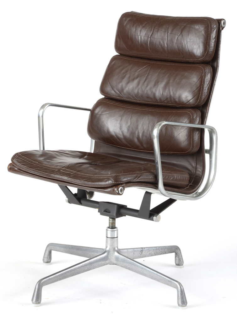 Eames for Herman Miller "Aluminum Group" Chair and Ottoman