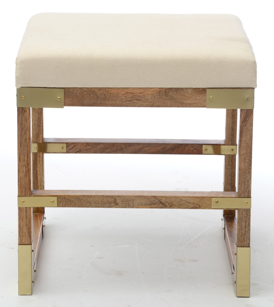 Contemporary Mango Wood Stools