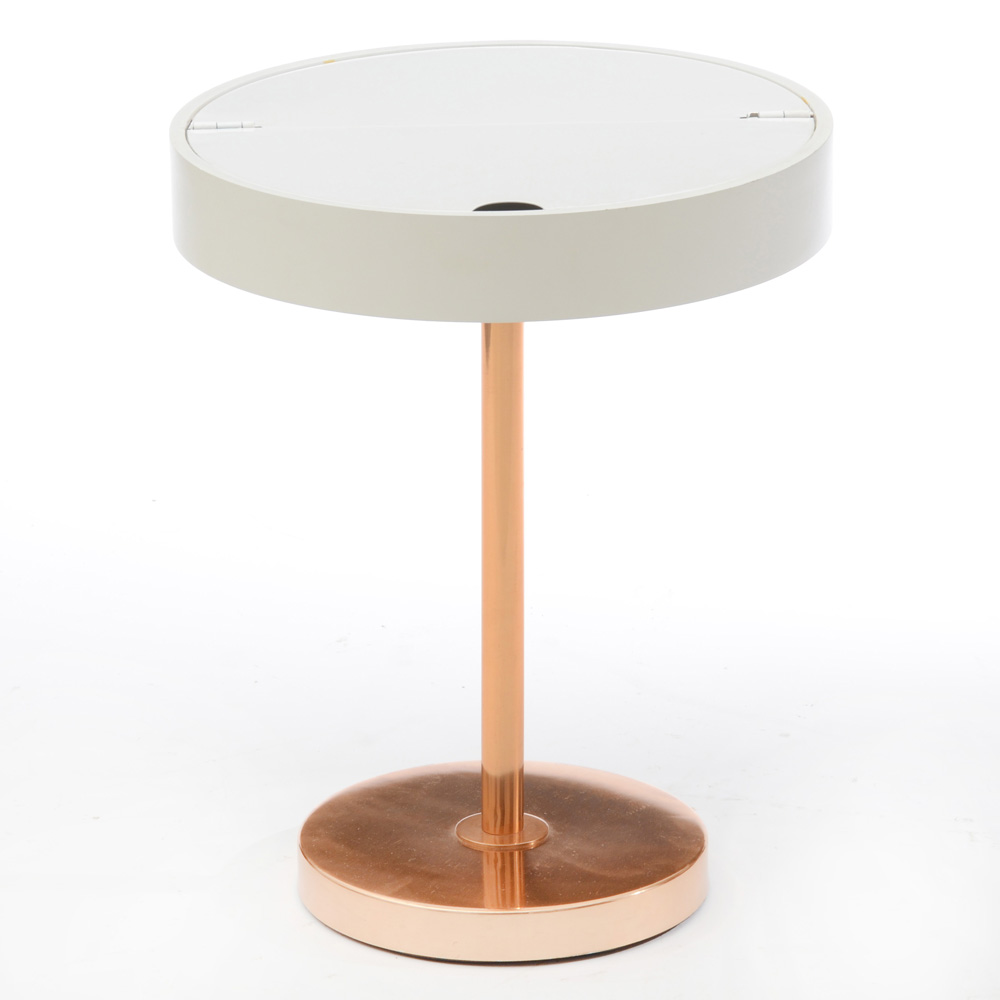 Modern Style Storage Accent Table