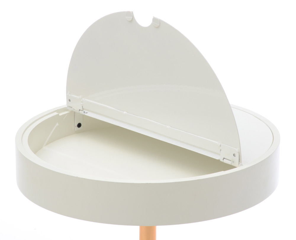 Modern Style Storage Accent Table