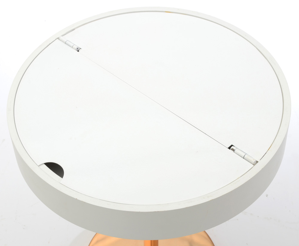 Modern Style Storage Accent Table