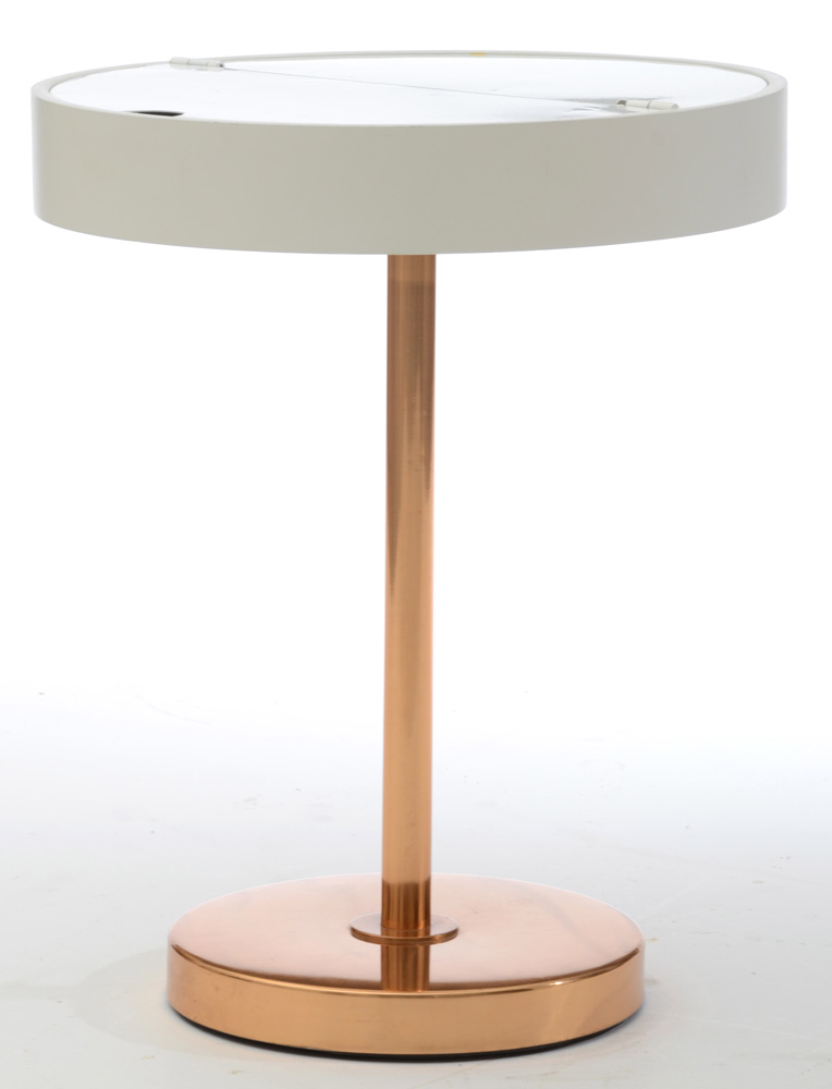 Modern Style Storage Accent Table