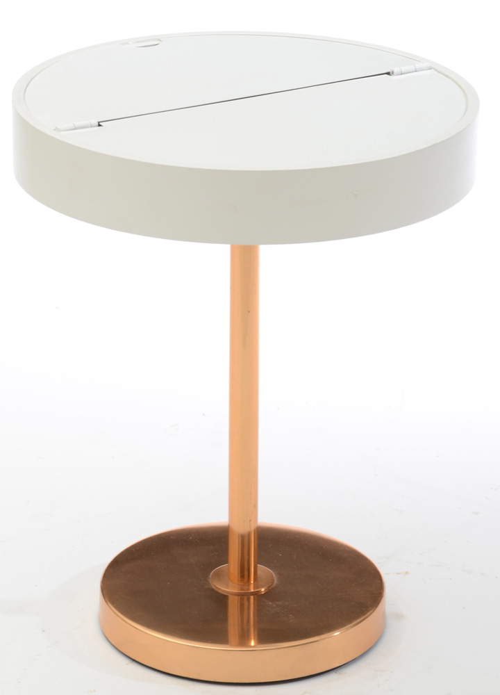 Modern Style Storage Accent Table