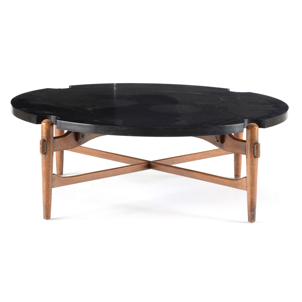 Mid Century Modern Circular Coffee Table