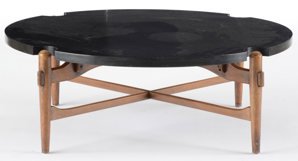 Mid Century Modern Circular Coffee Table