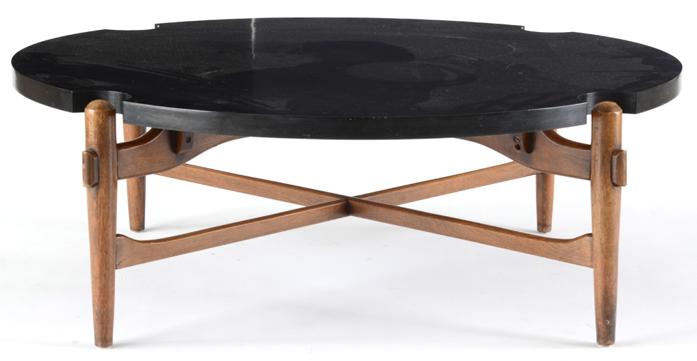 Mid Century Modern Circular Coffee Table