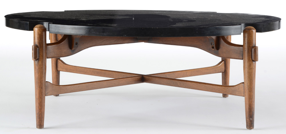 Mid Century Modern Circular Coffee Table