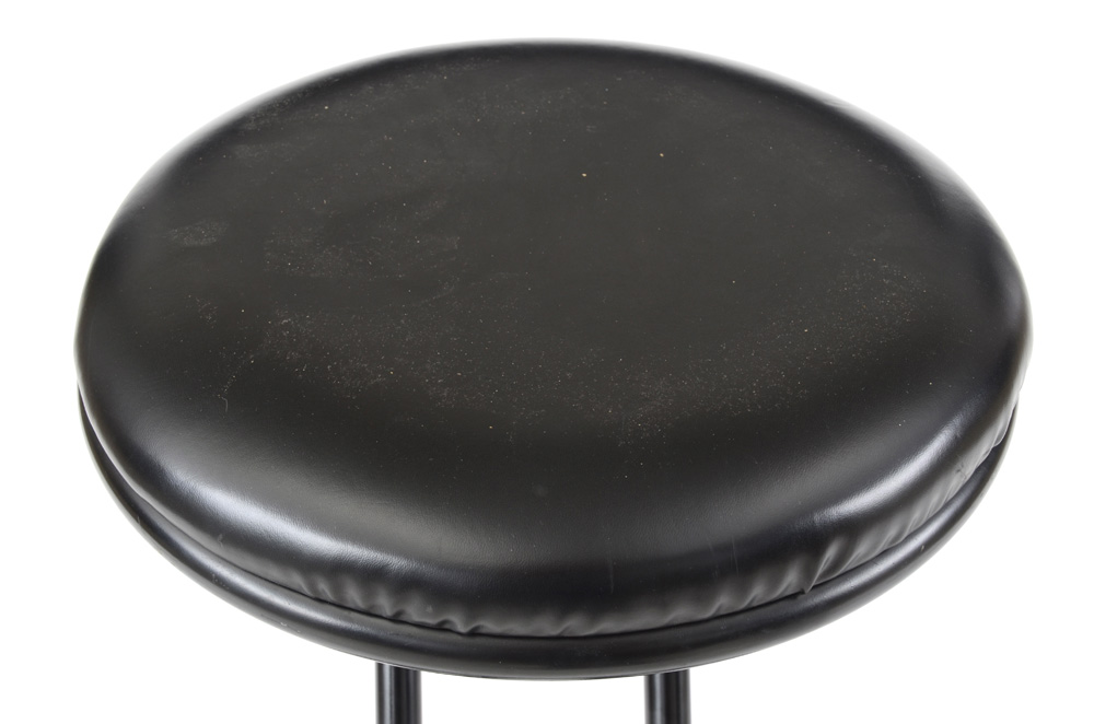 Pair of Black Art Deco Counter Stools