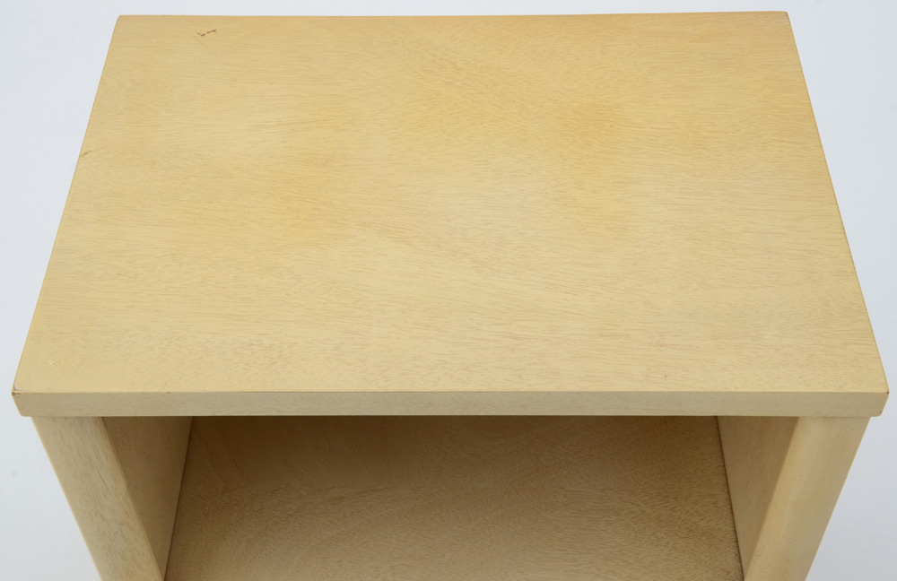 Mid Century Modern Blonde Nightstands