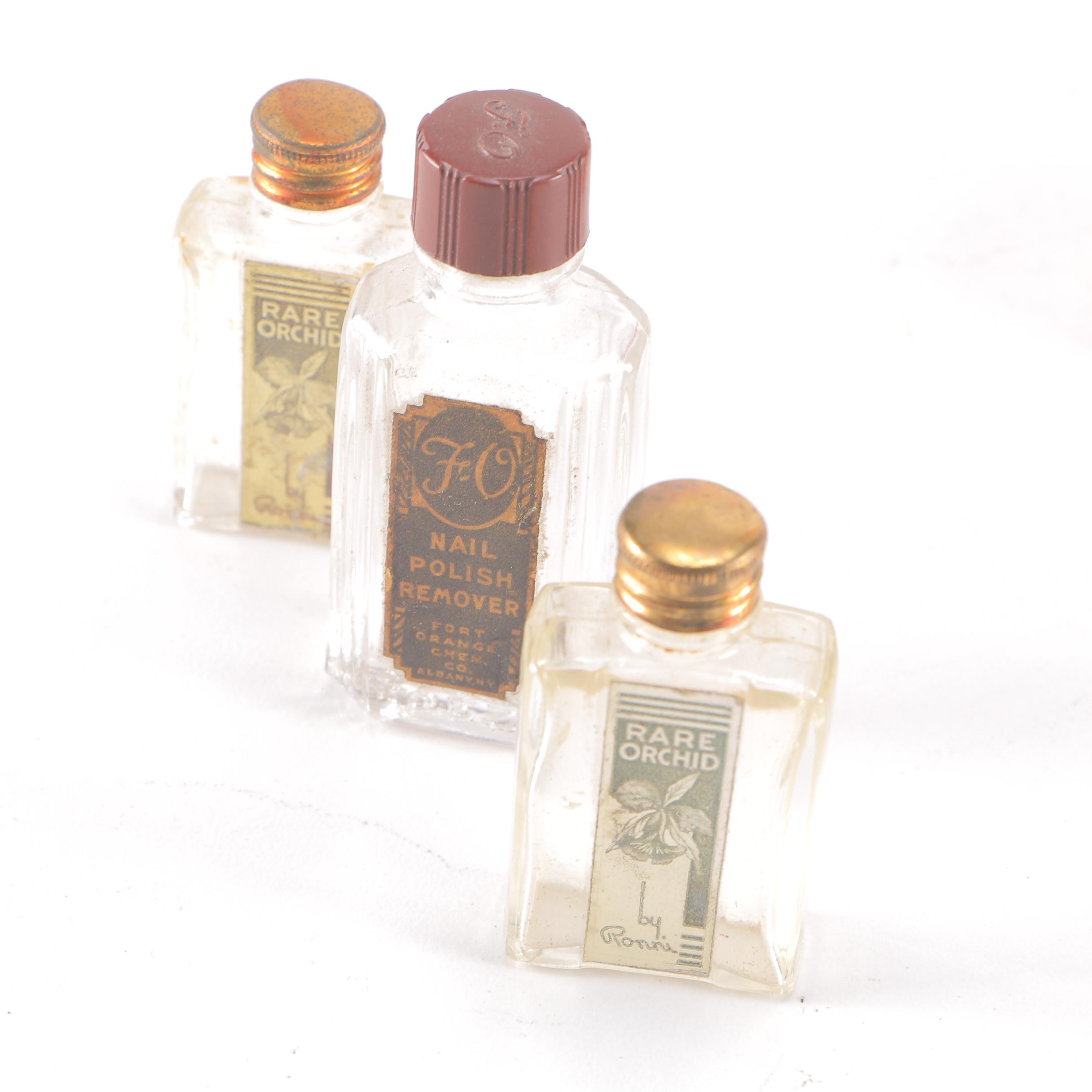 Vintage Perfume Bottles and Tin Boxes