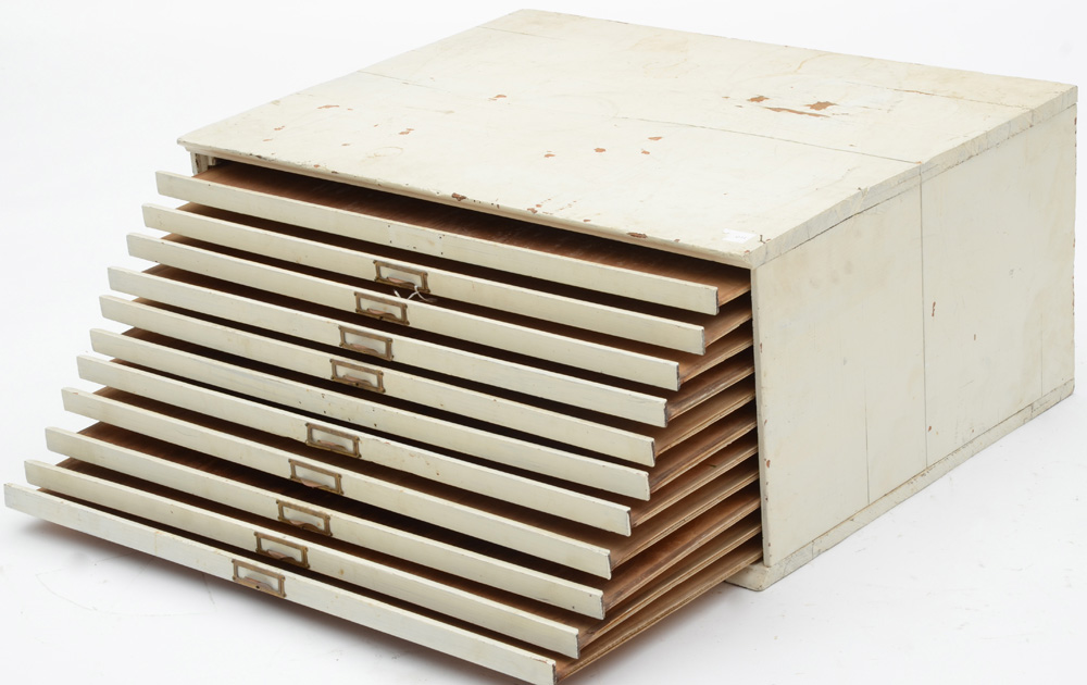 Eleven Drawer Storage Cabinet