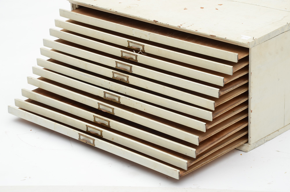 Eleven Drawer Storage Cabinet