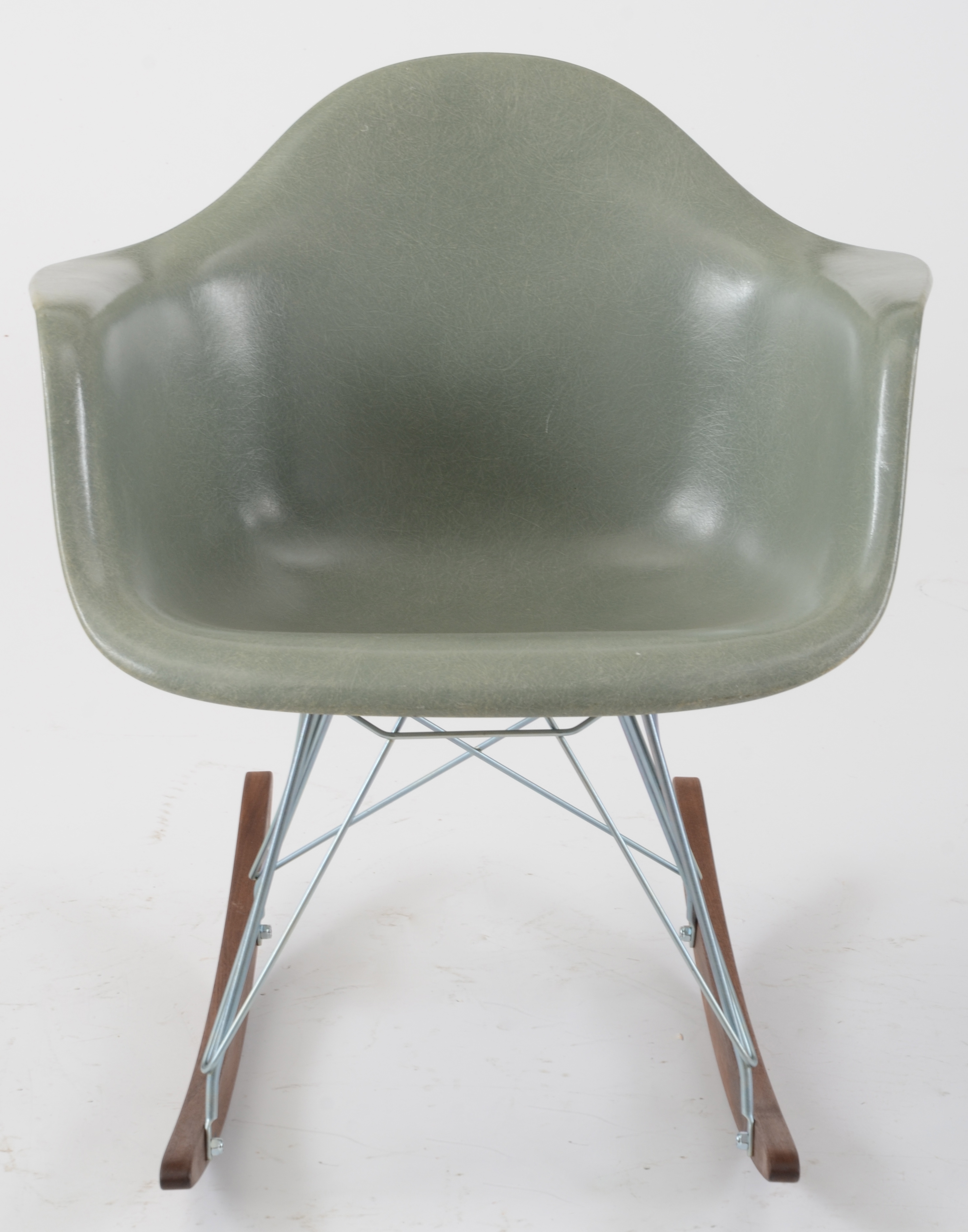 Herman Miller Fiberglass Shell Rocking Chair