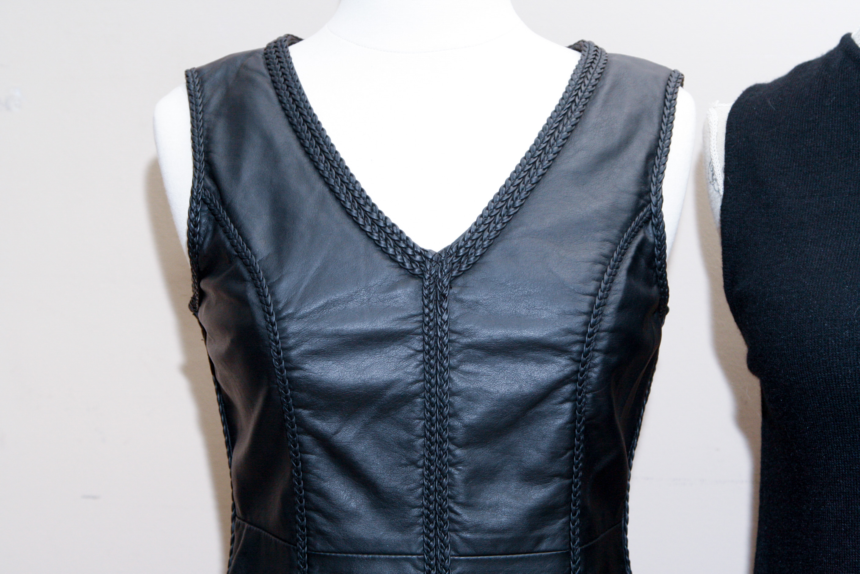 Pair of Little Black Dresses by Zara and Max Studio