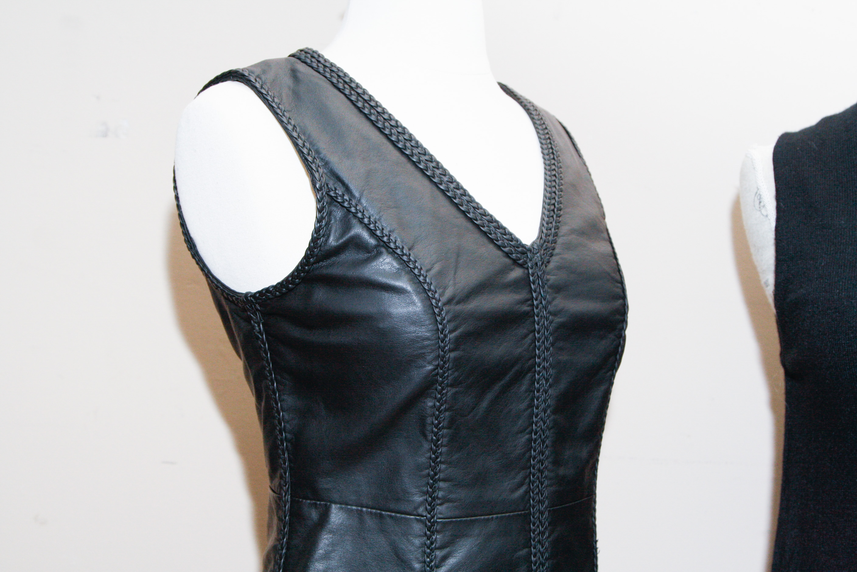 Pair of Little Black Dresses by Zara and Max Studio