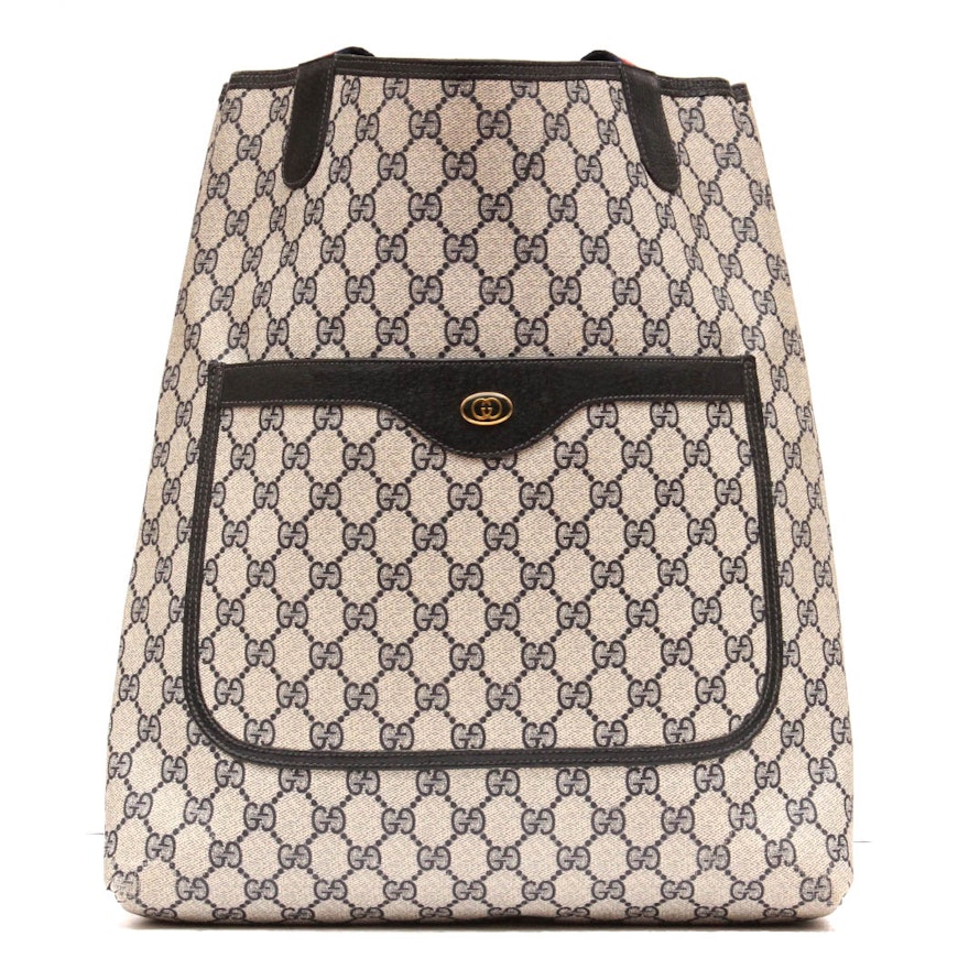 Vintage Gucci Designer Tote Bag