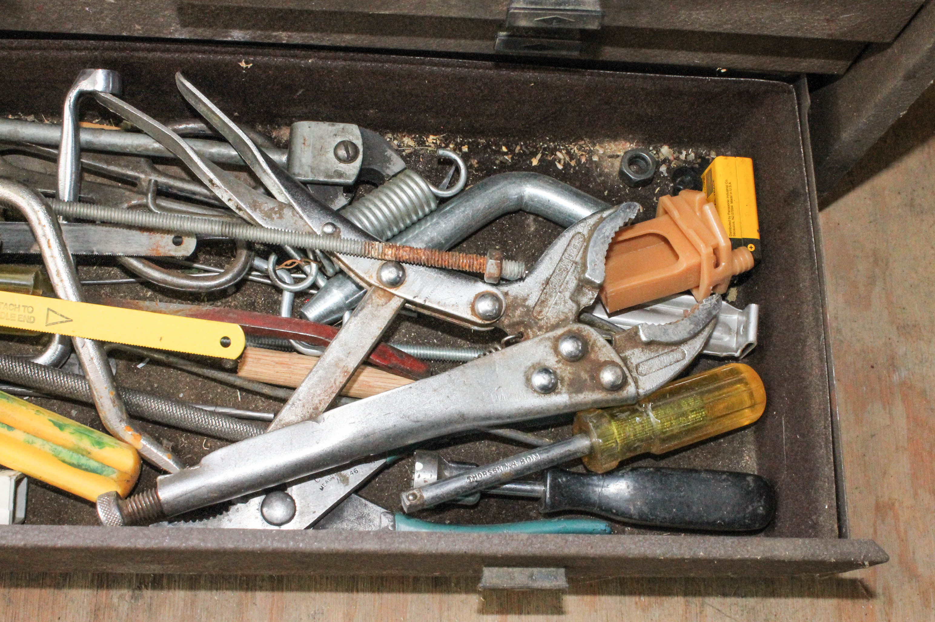 Vintage Waterloo Toolbox with Tools