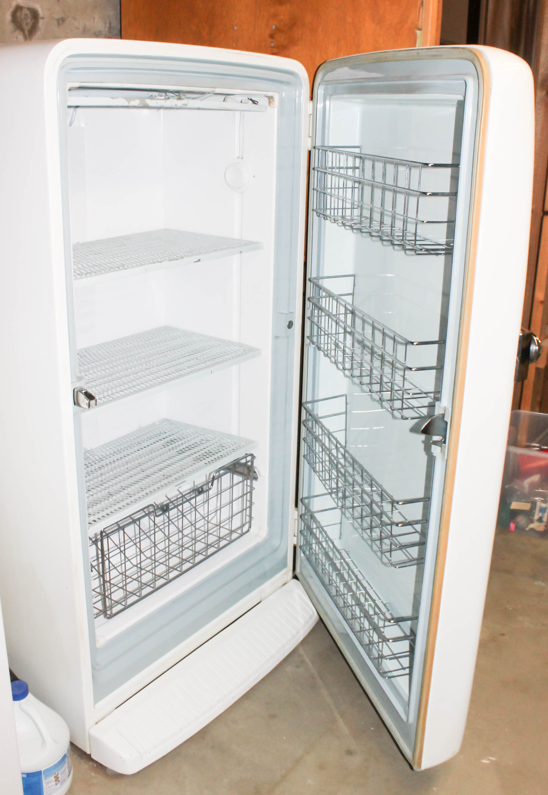 Vintage Crosley Shelvador Freezer