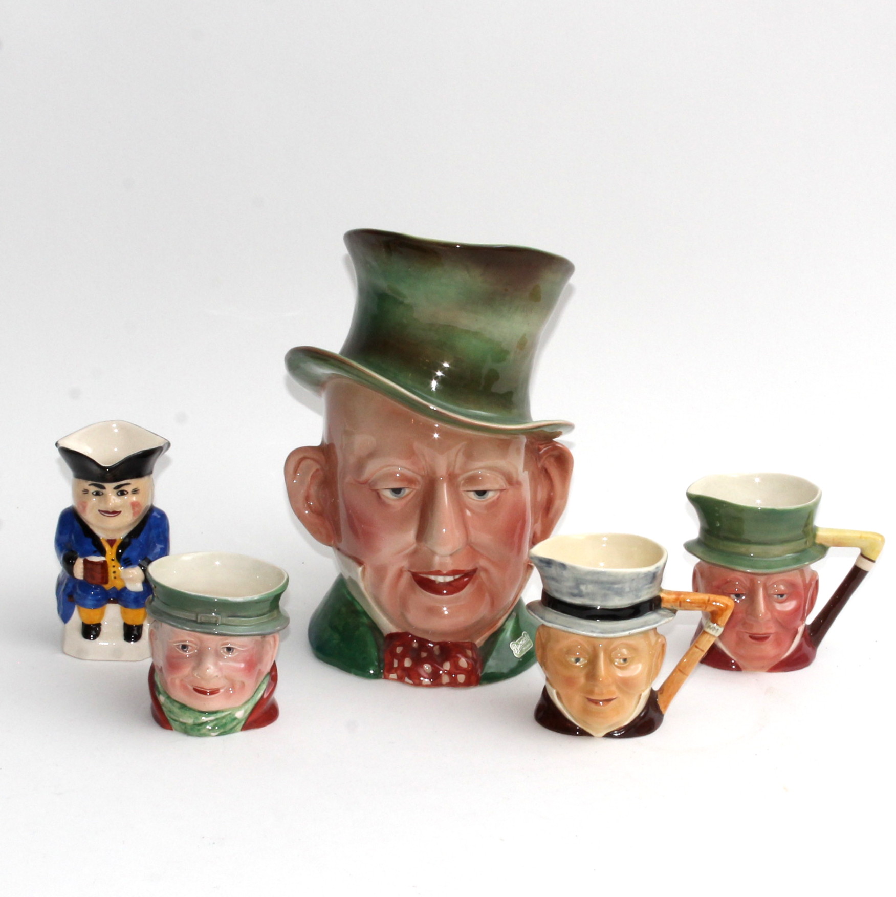 Vintage English Toby Mugs