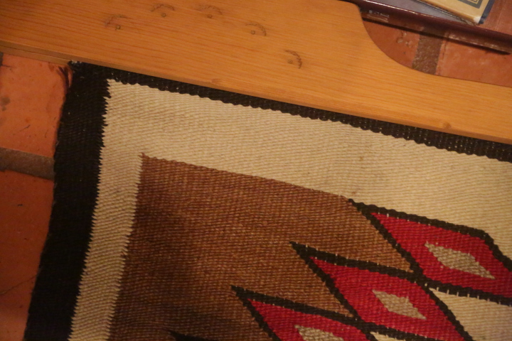 Handwoven Western Reservation Navajo Area Rug