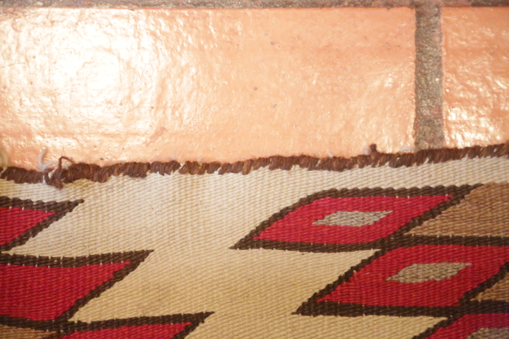 Handwoven Western Reservation Navajo Area Rug