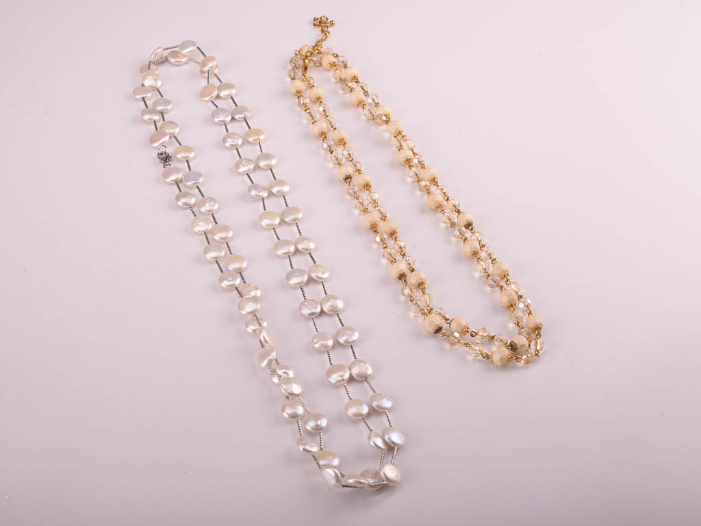 Collection of Red, Orange, and Brown Beaded Fashion Jewelry