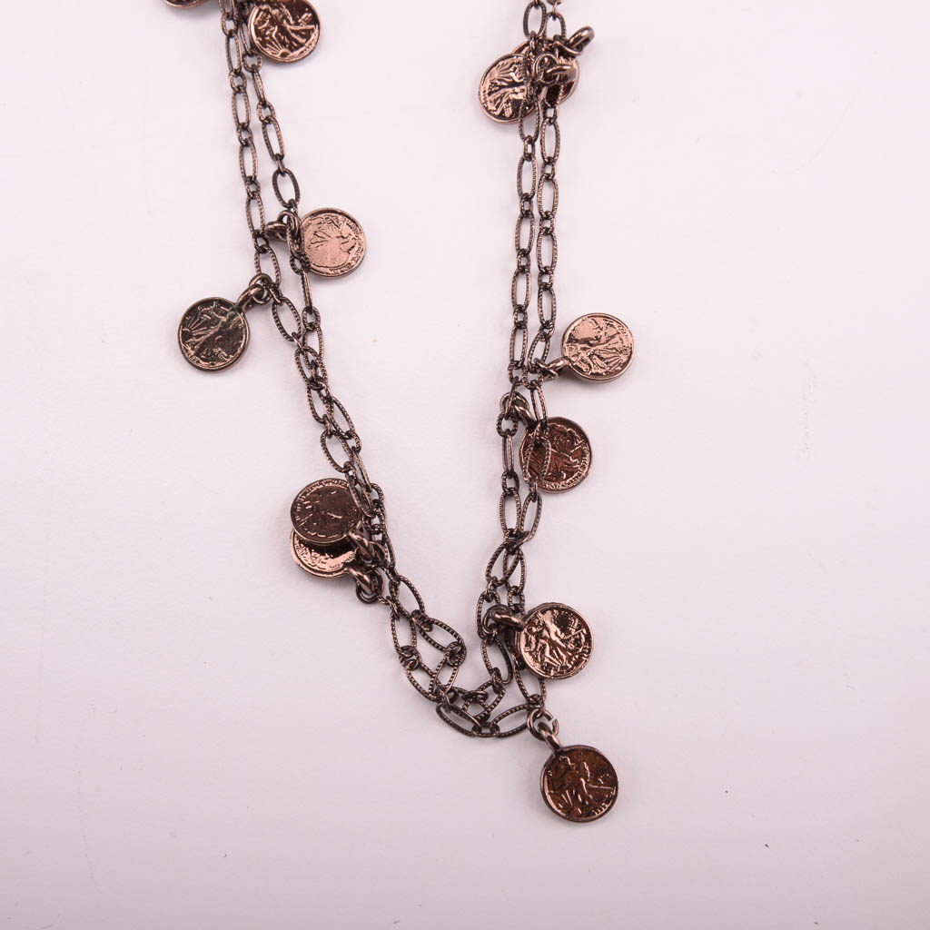 Collection of Red, Orange, and Brown Beaded Fashion Jewelry