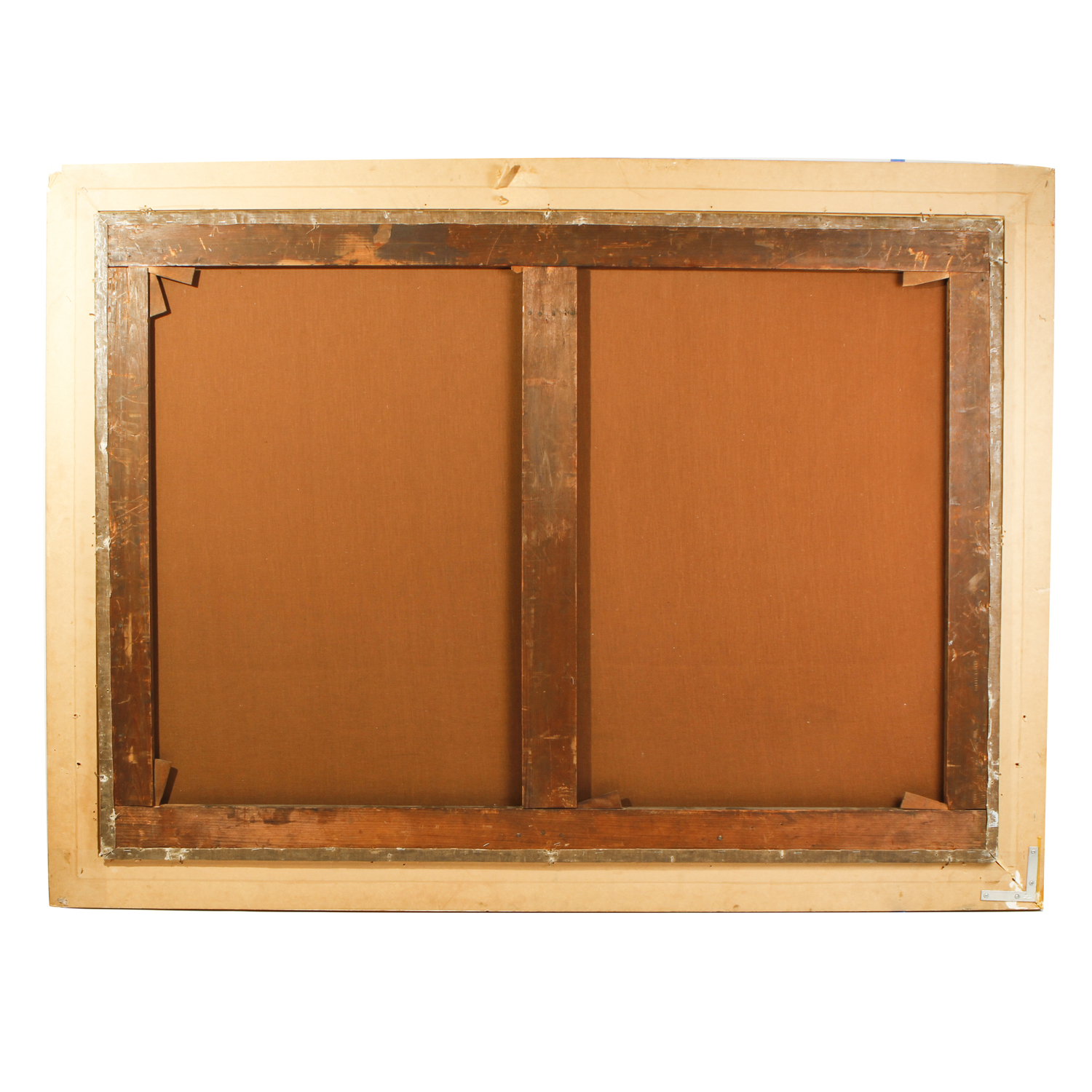 George William Mote 1881 Oil Painting on Canvas of an English Landscape