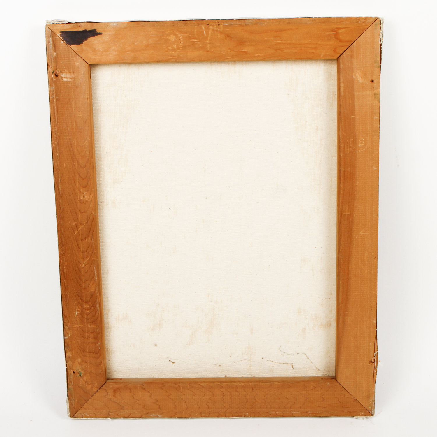 G. Hohn Oil Painting on Canvas "Geese by a River"