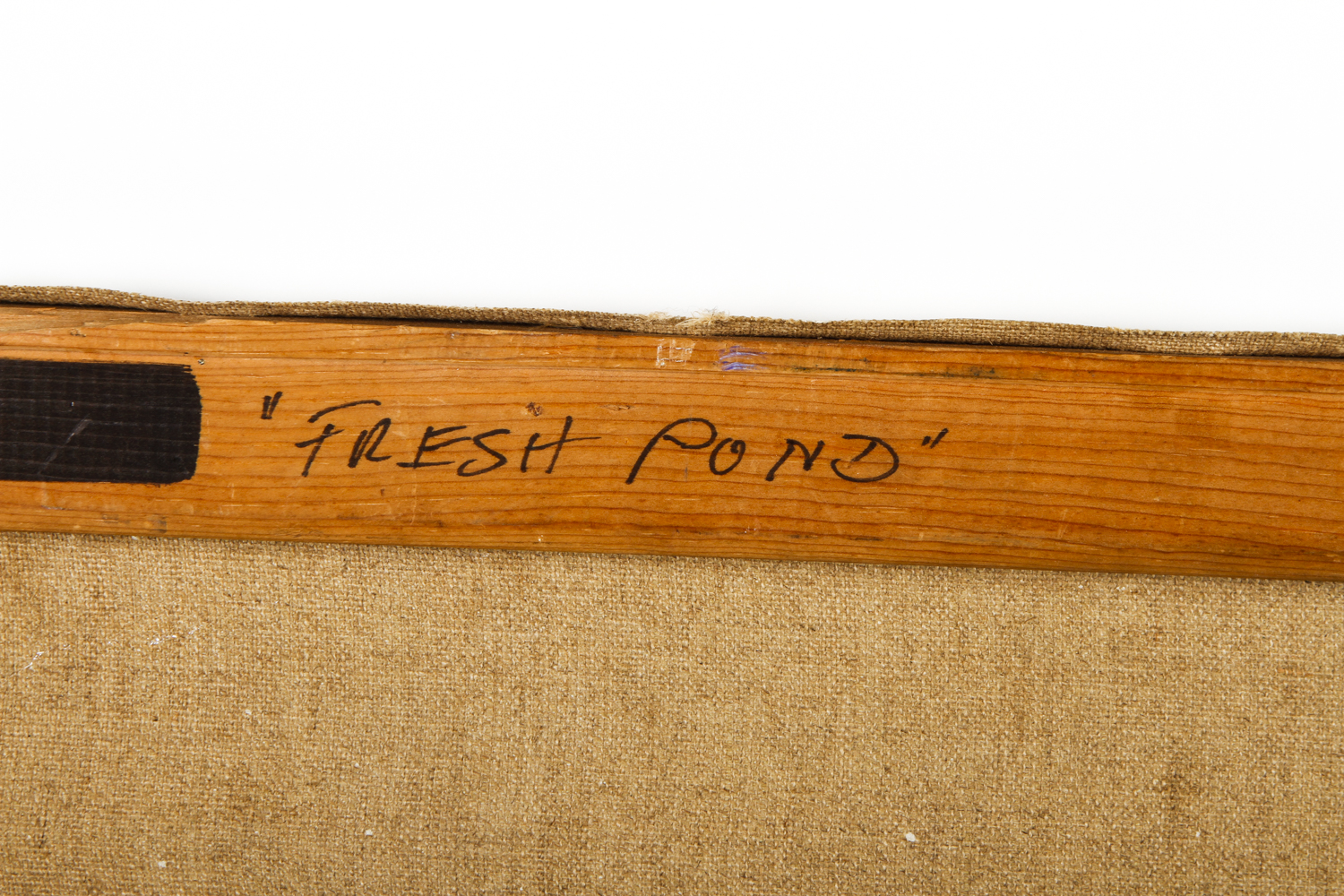 Sidney Harry Riesenberg Oil Painting on Canvas "Fresh Pond"