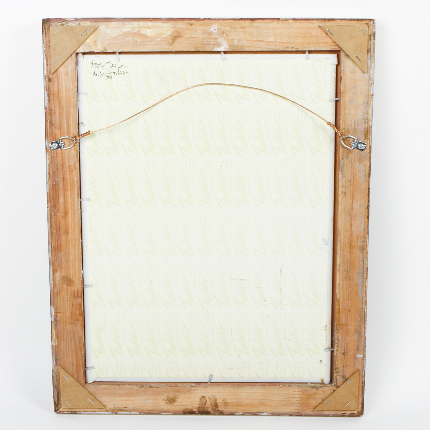 Kathy Sharpe Oil Painting on Canvas Board "Early Spring"