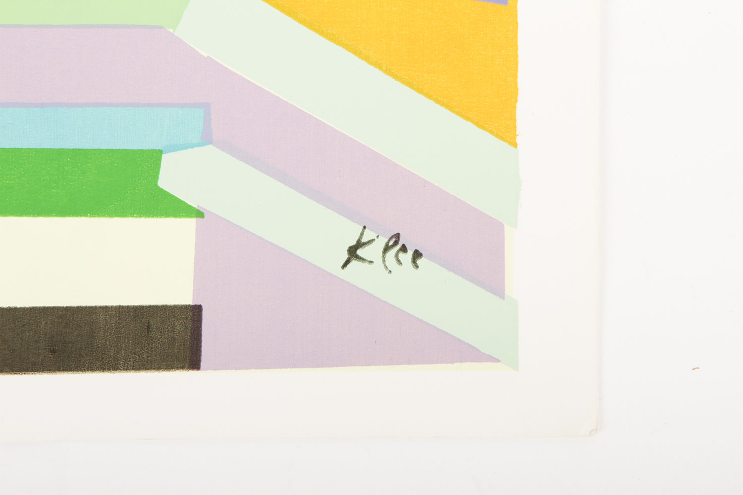 After Paul Klee Serigraph on Paper "Messenger of Autumn"