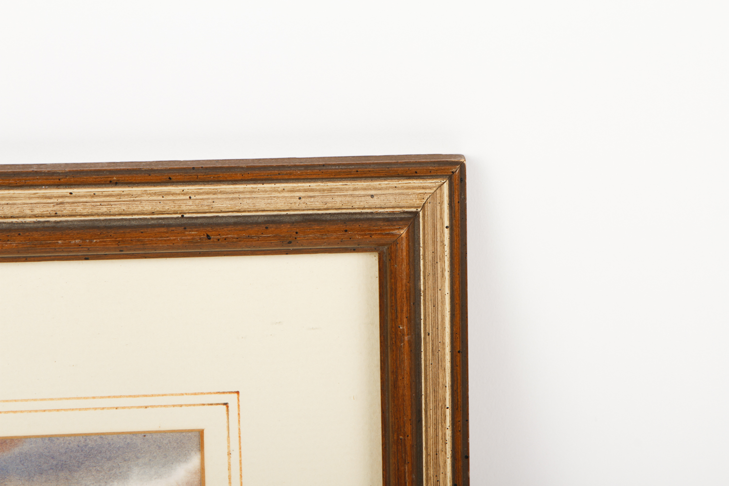 Jeanne A. Ocker Watercolor Painting on Paper "Carmel Valley Barn"