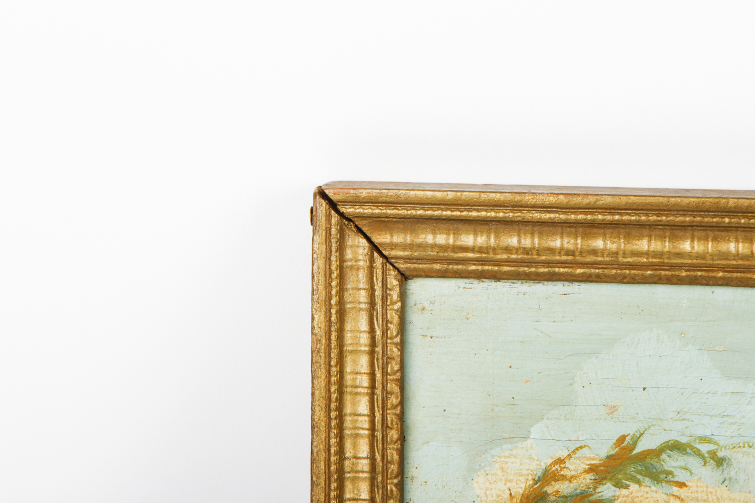 Oil Painting on Panel "Figures in Landscape" Attributed to Raphael Poggi