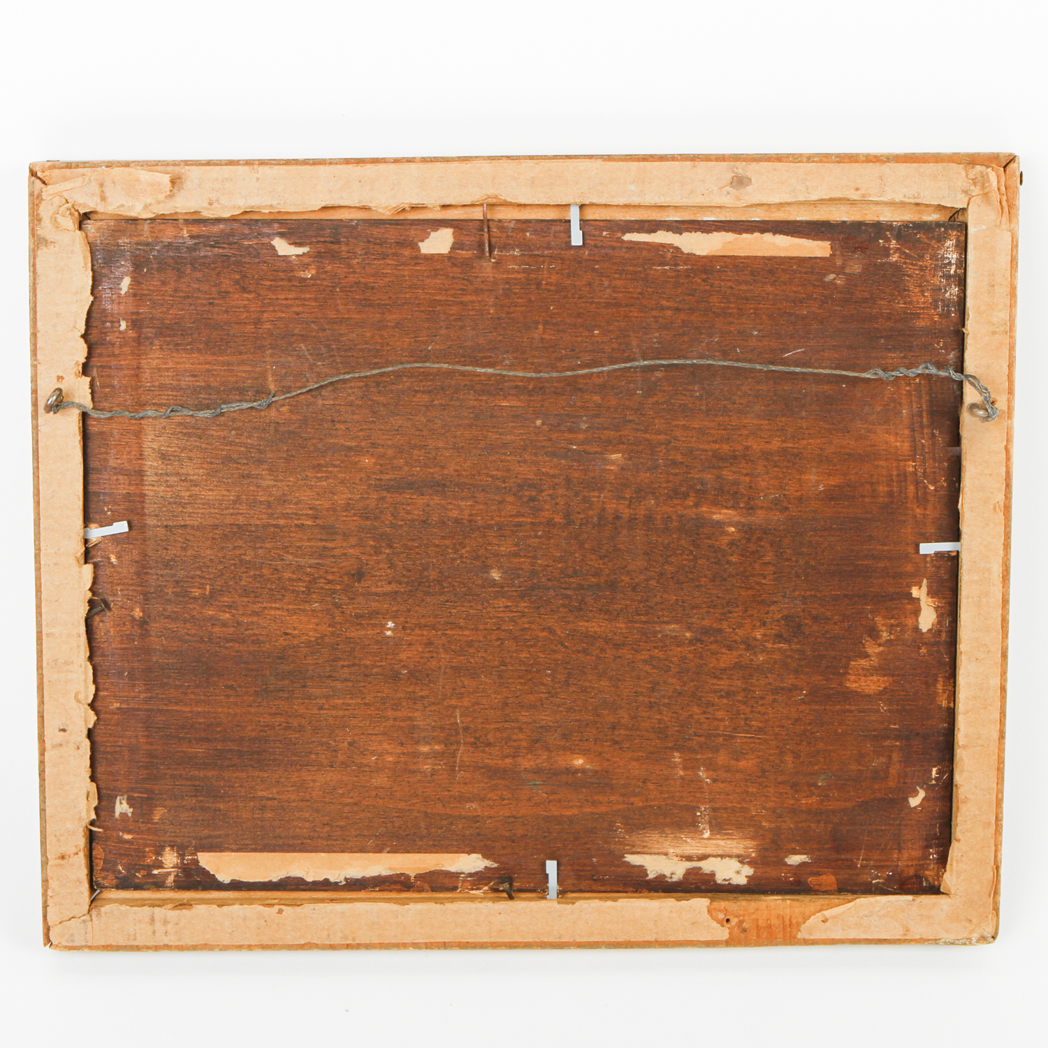 Oil Painting on Panel "Figures in Landscape" Attributed to Raphael Poggi