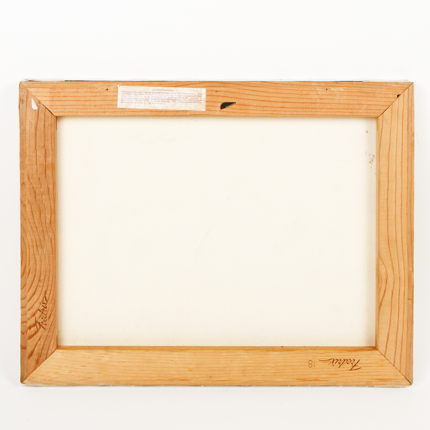 Geometric Abstract Oil Painting on Canvas